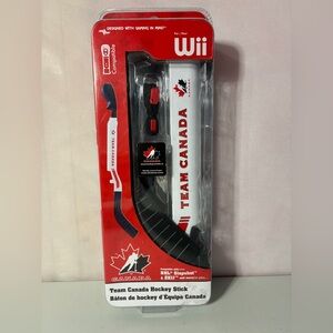Nintendo Wii Team Canada Hockey Stick for NHL Slapshot & 2K11
